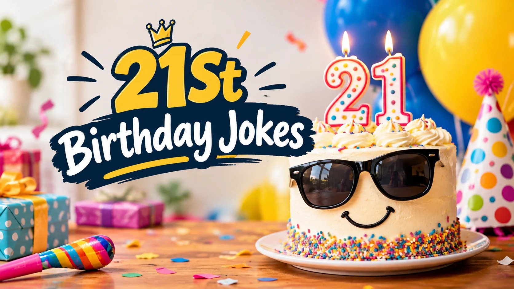 Hilarious 21St Birthday Jokes + Jokes Generator