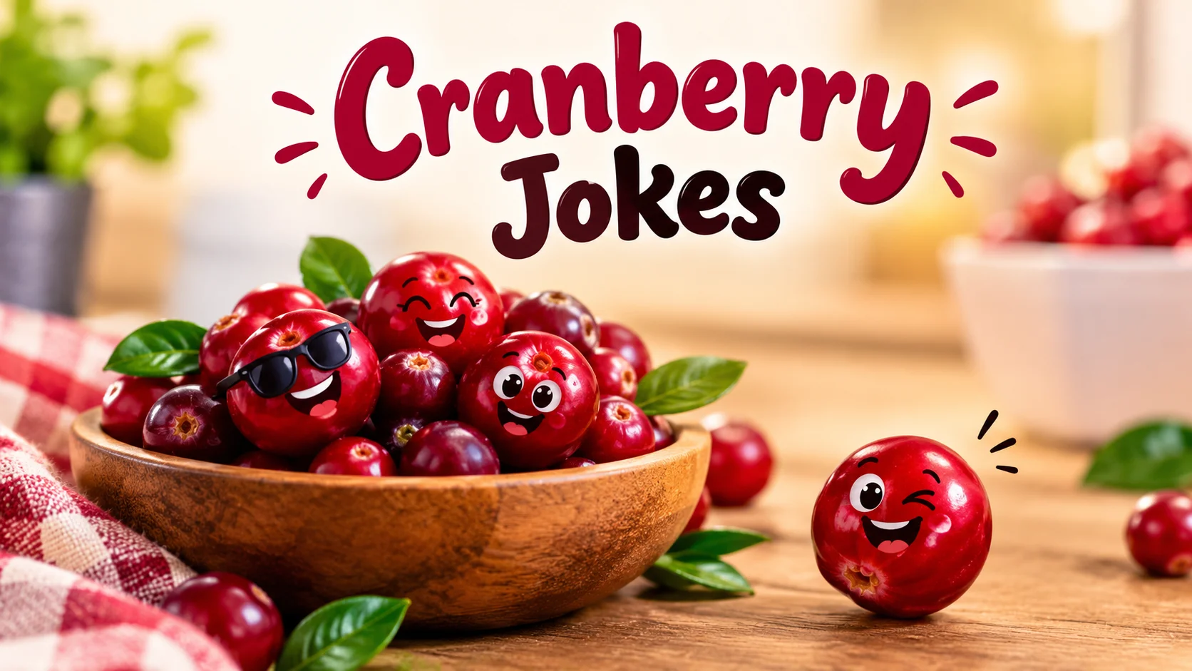 Hilarious Cranberry Jokes + Jokes Generator