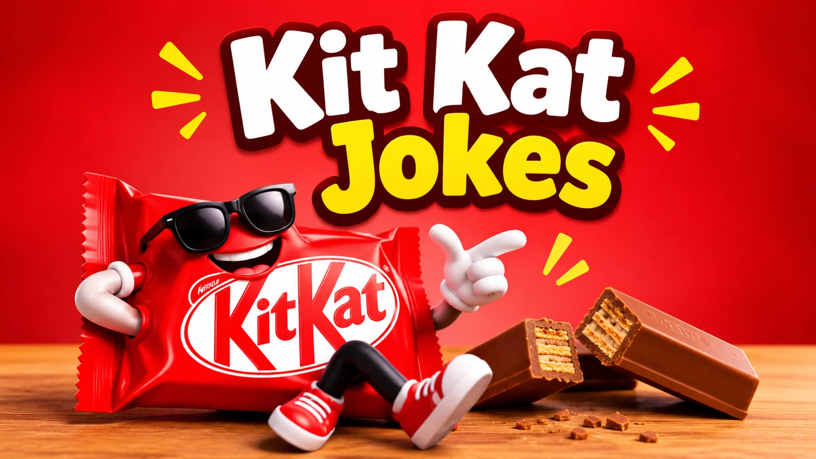 Hilarious Kit Kat Jokes + Jokes Generator
