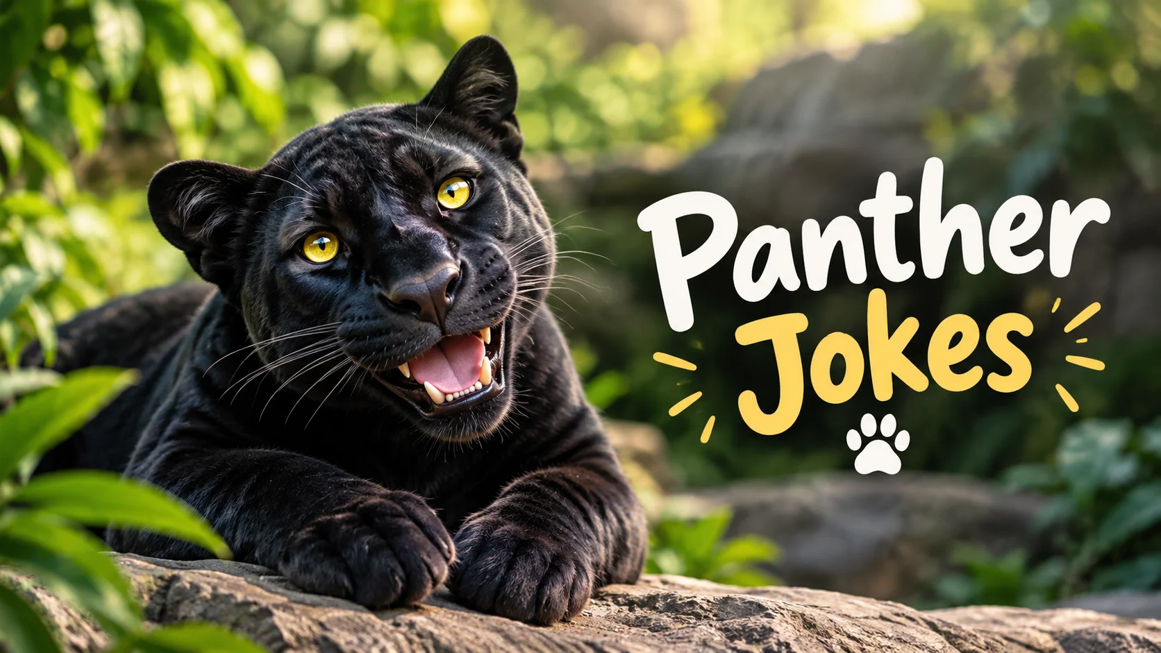 Hilarious Panther Jokes + Jokes Generator